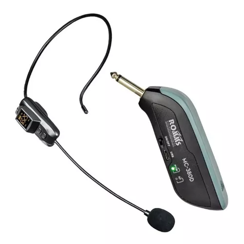 Micrófono inalámbrico UHF de diadema  ROMMS   MC-380D - Hergui Musical