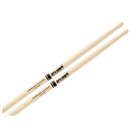 JGO. DE BAQUETAS PROMARK ''ROCK'' HICKORY PUNTA MADERA  TX747W - Hergui Musical