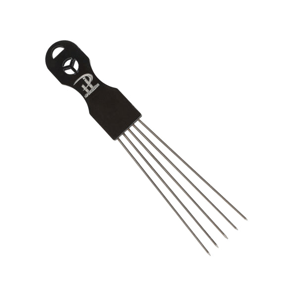 Raspador de acrílico para guiro con 5 puntas de acero inoxidable   TEMPO  39RGA5 - Hergui Musical