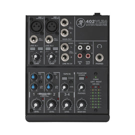 MEZCLADORA PASIVA 4 CANALES (2 DIRECTOS, 2 COMPARTIDOS)     MACKIE   402-VLZ4 - Hergui Musical