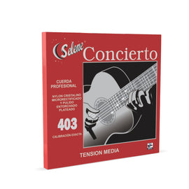 CUERDA 3RA NYLON CRISTALINO SELENE 403 - Hergui Musical