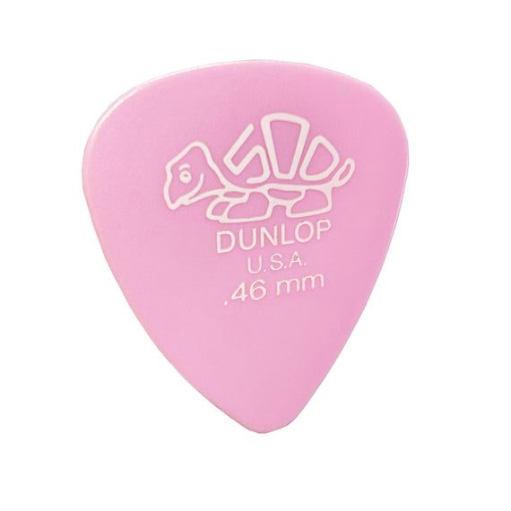PUA 1 PIEZA DUNLOP DELRIN 500 0.46 ROSA  41B.46(36) - Hergui Musical