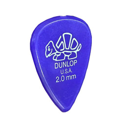 PUA 1 PIEZA DUNLOP DELRIN 500 2.00 PURPURA  41B2.0(36) - Hergui Musical