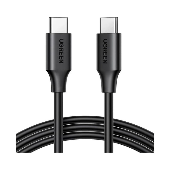 Cable USB-C a USB-C, 1 Metro, Carga Rápida de hasta 60W, Transferencia de datos de 480 Mbps,  Duradero y Flexible, Caja ABS, Cubierta de TPE  UGREEN  50997 - Hergui Musical