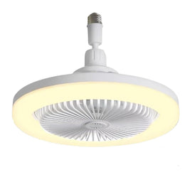 Ventilador con lámpara, Luz 20w, Ventilador 10w, 7 aspas 10 pulgadas  TIANLAI  LV65W30 - Hergui Musical