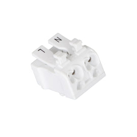 Bloque de 2 terminales de conexión rápida para cableado 3 a 3 450v  16A (19.4mm)  RADOX   520-581 - Hergui Musical