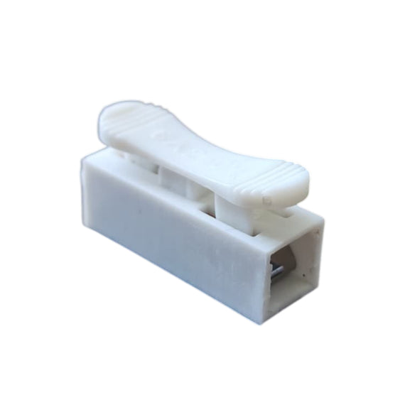 Bloque de 1 terminal de conexión rápida para cableado 1 a 2 250v  6A (9.55mm)  RADOX   520-575 - Hergui Musical