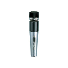 Micrófono clásico de colección clásico para Instrumento ó Vocal, Dinámico, Cardioide, Recto, Cromado, Switch, doble impedancia  SHURE  545SD-LC - Hergui Musical