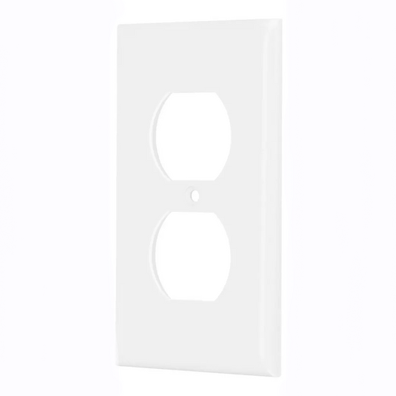 PLACA DE ABSW DUPLEX STANDARD BLANCO   VOLTECK   PPDO-SB - Hergui Musical