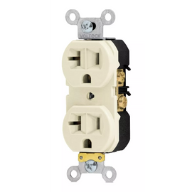 CONTACTO DUPLEX 2 POLOS 3 HILOS 20A STANDARD MARFIL    VOLTECK   CODO-MS - Hergui Musical