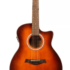 GUITARRA MAHOGANY CON RESAQUE CAMPERO  C-EA-MHR-GS - Hergui Musical
