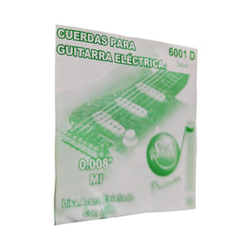 CUERDA 1RA. SUELTA P/ GUITARRA ELECTRICA  LISA ACERO ESTAÑAO (.008)    SONATINA    6001-D - Hergui Musical