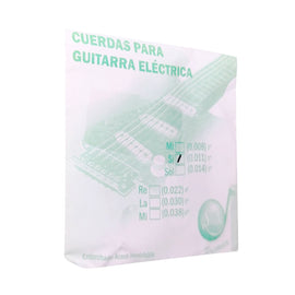 CUERDA 2DA. SUELTA P/ GUITARRA ELECTRICA  LISA ACERO ESTAÑAO (.011)   SONATINA   6002-D - Hergui Musical