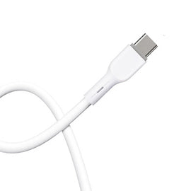 CABLE USB V3.0 TIPO C  C, 1 METRO, BLANCO, BROBOTIX  6006849