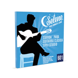 CUERDA 1RA NYLON C/ BORLA SELENE 601 - Hergui Musical