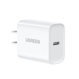 Cargador USB-C de 20W / 1 USB-C de Carga Rápida / QC4.0+ / PD3.0 / PPS / BC1.2 / Carga Inteligente / Chip PWM / Múltiple Protección  UGREEN  60449B