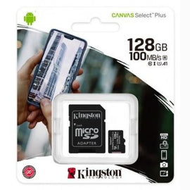 Micro SD 128GB Kingston Technology CL10 SDCS2   SDCS2/128GB  MEMKGN1900 - Hergui Musical