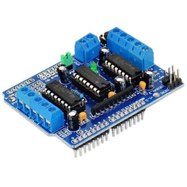 TARJETA PARA CONTROL DE MOTORES PARA ARDUINO  L293D  NEPTRONICS   NEP-ARD-33 - Hergui Musical