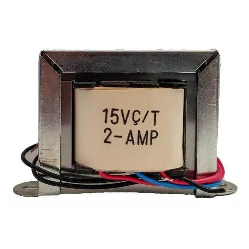 TRANSFORMADOR 15v - 2A        TR15V2A - Hergui Musical