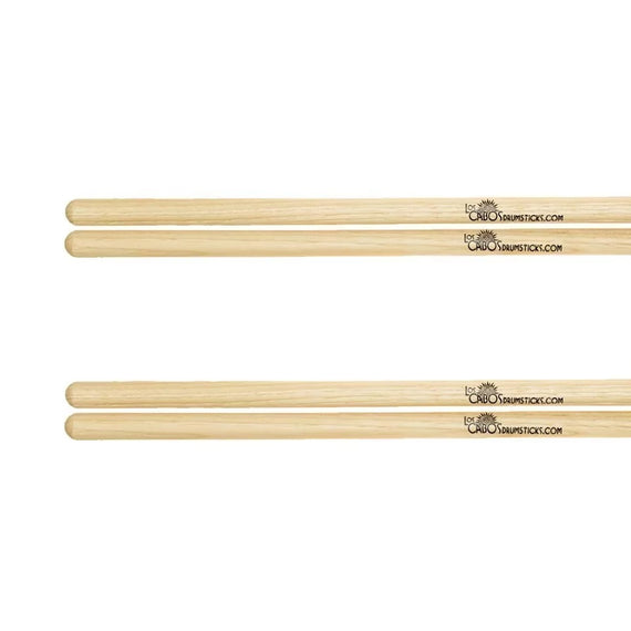 Jgo. de 2 Pares de baqueta para timbal 1/2 WHITE HICKORY  LOS CABOS    LCDWHT - Hergui Musical