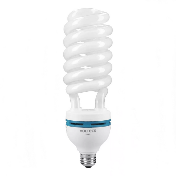 Lámpara espiral t5 55 w alta potencia luz de día, caja   VOLTECK     F-55EC - Hergui Musical