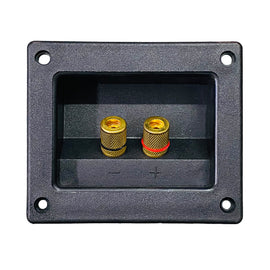 TERMINAL RECTANGULAR PARA BAFLE PARA ATORNILLAR  RADOX   705-321 - Hergui Musical