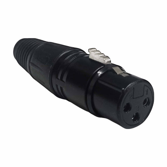 PLUG CANON HEMBRA CON SEGURO  RADOX   705-399 - Hergui Musical