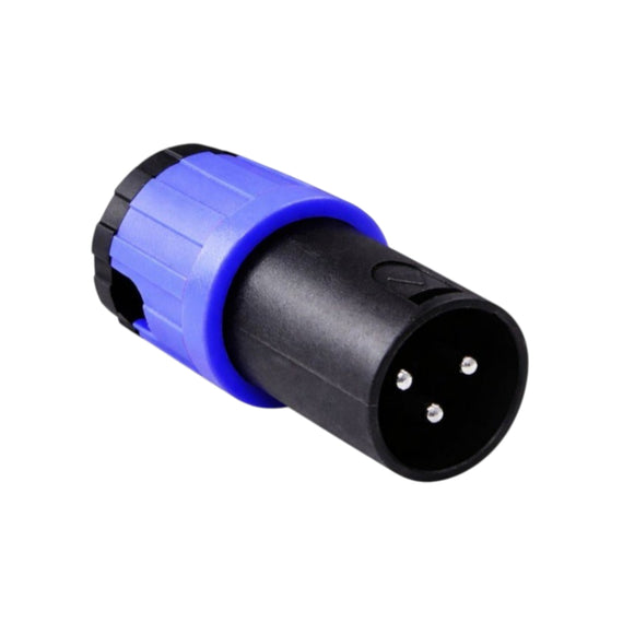 Plug Canon / XLR Macho 3 Pines 90 grados  RADOX  705-443 - Hergui Musical