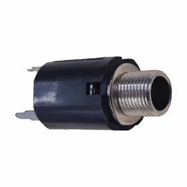 JACK 6.3mm ESTEREO P/ CHASIS CIRCUITO ABIERTO REDONDO  RADOX   705-583 - Hergui Musical