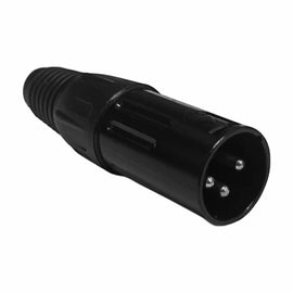 PLUG CANON MACHO BASE NEGRA  RADOX   705-712 - Hergui Musical