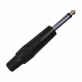 PLUG 6.3mm MONO CON PUNTA DORADA  RADOX  705-909 - Hergui Musical
