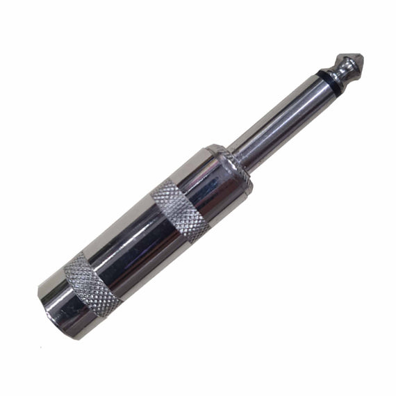 PLUG 6.3mm MONO METALICO BAQUELITA  RADOX   705-913 - Hergui Musical