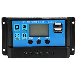 CONTROLADOR DE CARGA SOLAR AUTOMÁTICO 12v / 24v 20A  ELECTROCENTER  NEP-CT-1100 - Hergui Musical