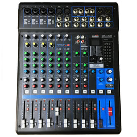 MEZCLADORA PASIVA 12 CANALES  ROMMS   MX-12CH - Hergui Musical