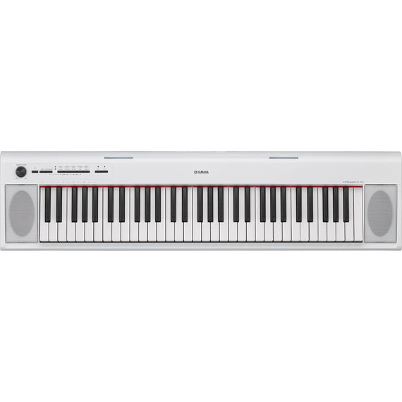 Teclado portátil 61 teclas, color Blanco  YAMAHA  SNP15WHSET - Hergui Musical