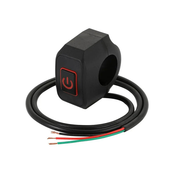 Interruptor con piloto para luces auxiliares de motocicleta  RADOX  835-348 - Hergui Musical