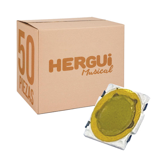 PAQ. DE 50 Pzas. de MICROSWITCH SMD TÁCTIL TIPO PUSH 12v 50mA   835-480(50) - Hergui Musical