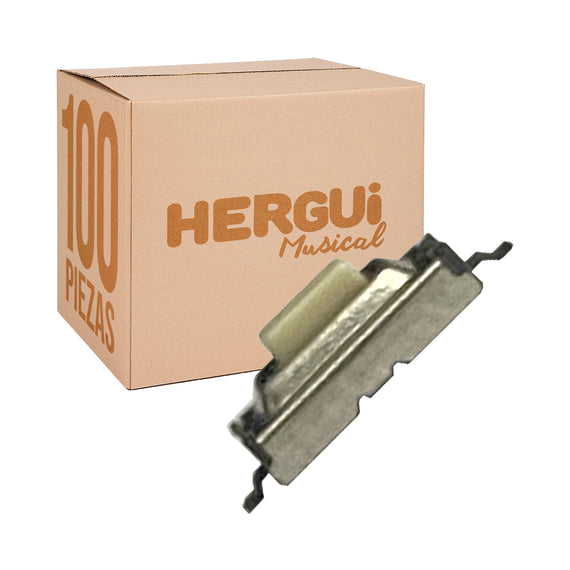 PAQ. 100 PZAS. DE MICROSWITCH 50mA 12v  RADOX   835-554(100) - Hergui Musical