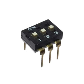 DIP SWITCH DE 3 INTERRUPTORES  RADOX   835-934 - Hergui Musical