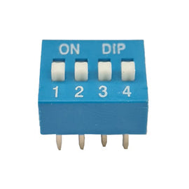 DIP SWITCH DE 4 INTERRUPTORES  RADOX   835-935 - Hergui Musical