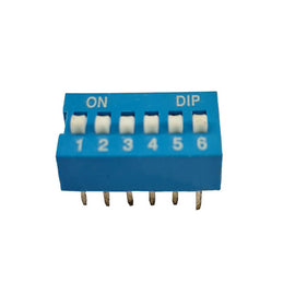 DIP SWITCH DE 6 INTERRUPTORES  RADOX   835-950 - Hergui Musical