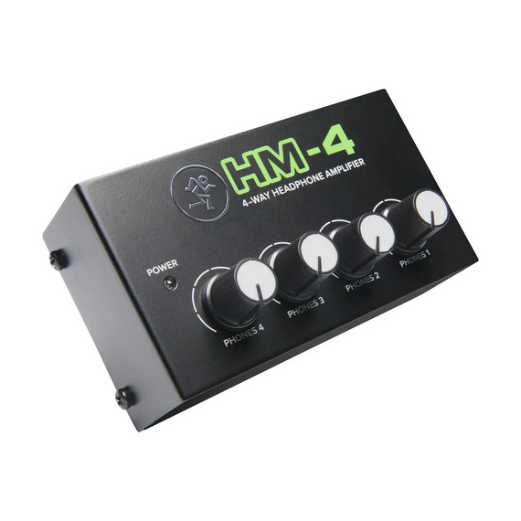 Amplificador de audífonos 4 Vias  MACKIE   HM-4 - Hergui Musical