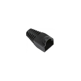 CAPUCHÓN DE GOMA P/ PLUG RJ45 COLOR NEGRO  RADOX   863-663 - Hergui Musical
