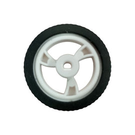 Rueda de plastico para eje 2.3mm a 4mm  RADOX   870-015 - Hergui Musical