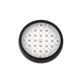 Rueda de plastico para eje 3.7mm a 5.4mm  RADOX   870-016 - Hergui Musical