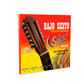 CUERDA 3RA P/BAJO SEXTO SELENE 903-S - Hergui Musical