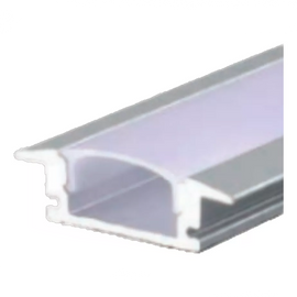 PERFIL DE ALUMINIO VISIBLE ANONIZADO RECTANGULAR SLIM CON CUBIERTA  WINLED   WAC-024 - Hergui Musical
