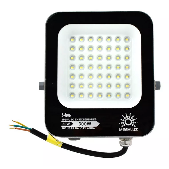 REFLECTOR DE LED 30w  MEGALUZ   R34W30 - Hergui Musical