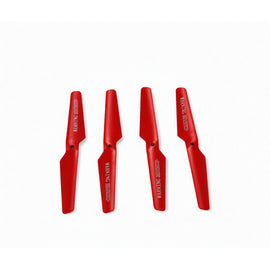 JGO. 4 PZAS. DE HÉLICES DE PLÁSTICO DE 2 PALAS DE 13.5 CM ROJO  RADOX   870-621 - Hergui Musical