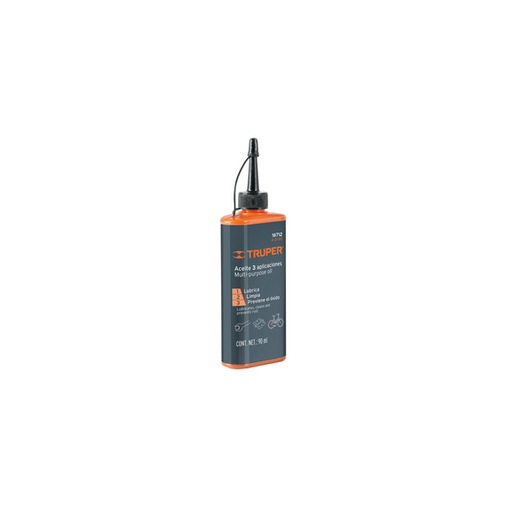 Aceite multiusos 90ml (3oz)    truper   A-31-90 - Hergui Musical